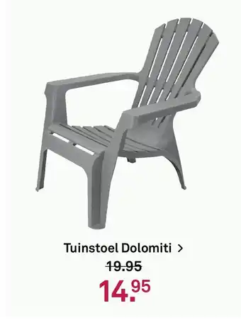 Karwei Tuinstoel Dolomiti aanbieding