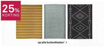 Karwei Op alle buitenkleden aanbieding