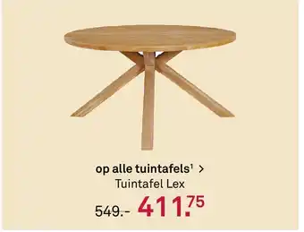 Karwei Tuintafel Lex aanbieding