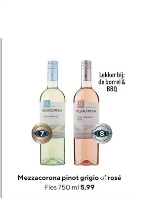 Jumbo Mezzacorona Pinot Grigio Of Rosé aanbieding