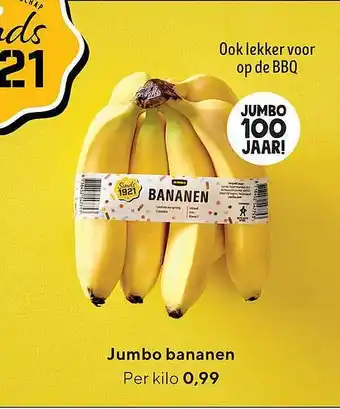 Jumbo Jumbo Bananen aanbieding