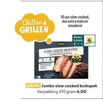 Jumbo Jumbo Slow Cooked Buikspek 370 gram aanbieding