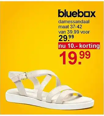 Scapino bluebax damessandaal maat 37-42 aanbieding