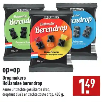 ALDI Dropmakers Hollandse berendrop aanbieding