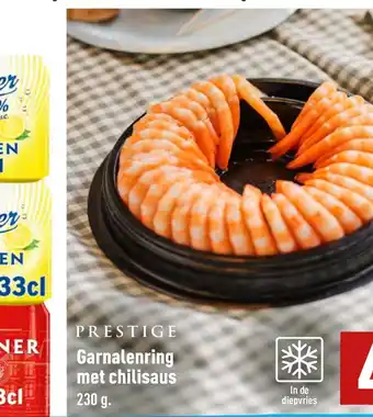 ALDI Prestige Garnalenring Met Chilisaus Sne aanbieding