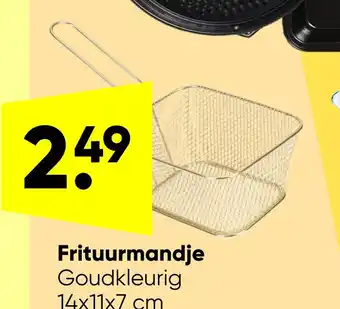 Big Bazar Frituurmandje aanbieding