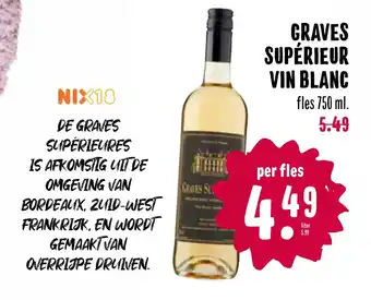 Boon`s Markt GRAVES SUPÉRIEUR VIN BLANC aanbieding