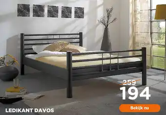 TotaalBED Ledikant davos aanbieding