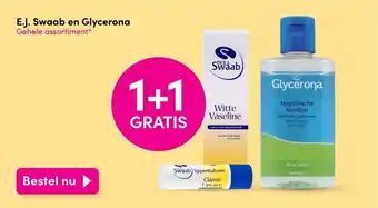 DA E.J. Swaab en Glycerona aanbieding