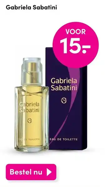 DA Gabriela Sabatini aanbieding