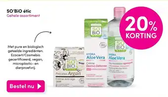 DA SO'BiO étic aanbieding