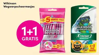 DA Wilkinson Wegwerpscheermesjes aanbieding