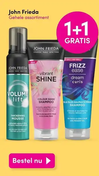 DA John Frieda aanbieding