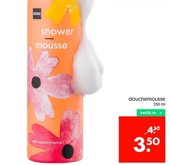 HEMA Douchemousse aanbieding