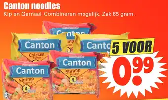 Dirk Canton noodles aanbieding