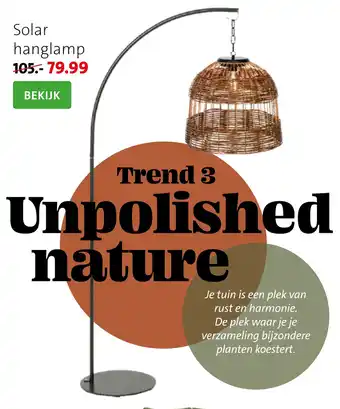 Intratuin Solar hanglamp aanbieding