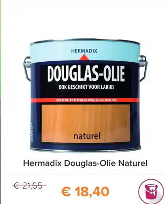 Verfwinkel.nl Hermadix douglas-olie naturel aanbieding