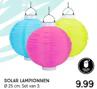 Xenos Solar lampionnen aanbieding