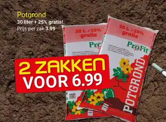 Kluswijs Potgrond aanbieding