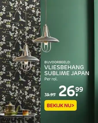 Praxis Vliesbehang Sublime Japan aanbieding