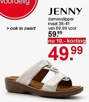 Scapino Jenny damesslipper aanbieding