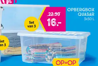 Xenos Opbergbox Quasar aanbieding