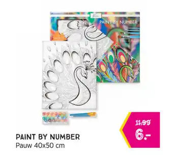 Xenos Paint By Number 40x50 cm aanbieding