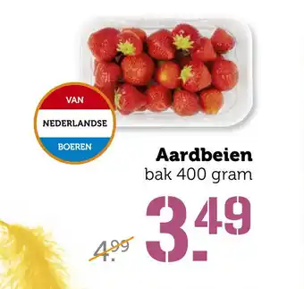 Coop Aardbeien aanbieding