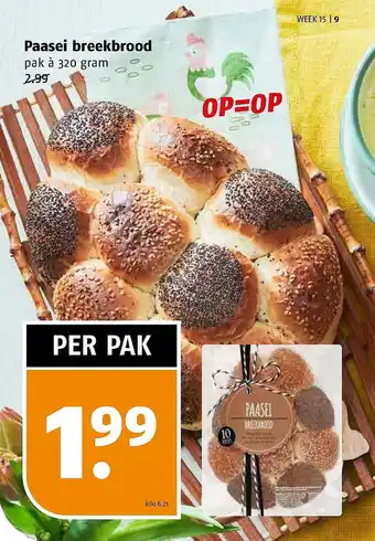 Poiesz Paasei breekbrood aanbieding