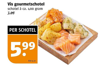 Poiesz Vis gourmetschotel aanbieding