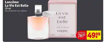 Kruidvat Lancôme La Vie Est Belle aanbieding