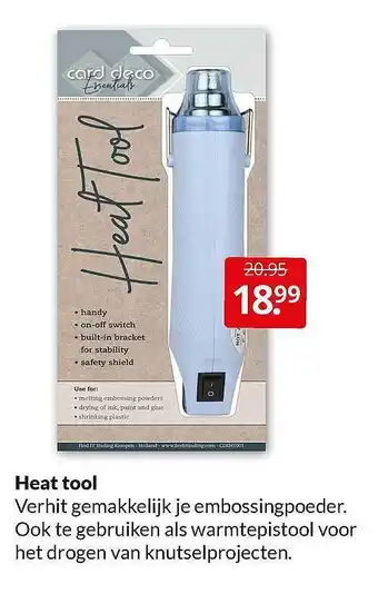 Boekenvoordeel Heat Tool aanbieding