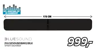 Obbink Bluesound Pulsesoundbar2Iblk Smart Soundbar aanbieding