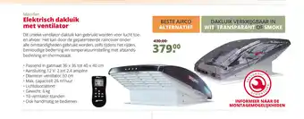 Teun Maxxfan Elektrsich dakluik metventilator aanbieding