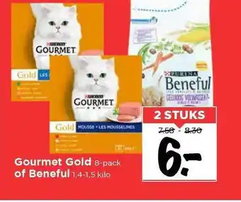 Vomar Voordeelmarkt Purina Gourmet Gold Of Beneful aanbieding