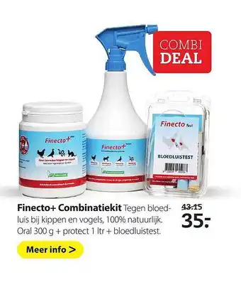 Pets Place Finecto+ Combinatiekit aanbieding