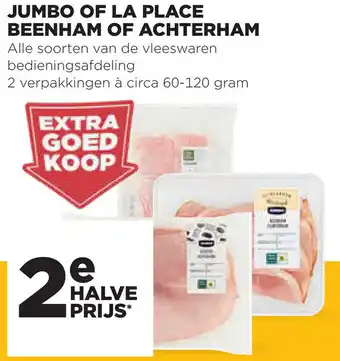 Jumbo La Place Beenham Of Achterham 60-120 gram aanbieding