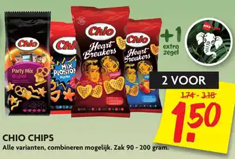 Dekamarkt Chio Chips 90-200g aanbieding