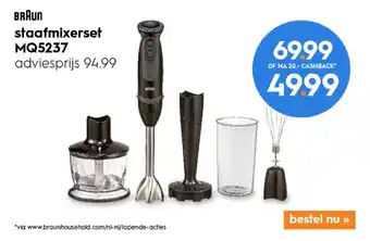 Blokker Braun staafmixerset MQ5237 aanbieding