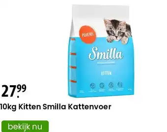 Zooplus 10kg Kitten Smilla Kattenvoer aanbieding