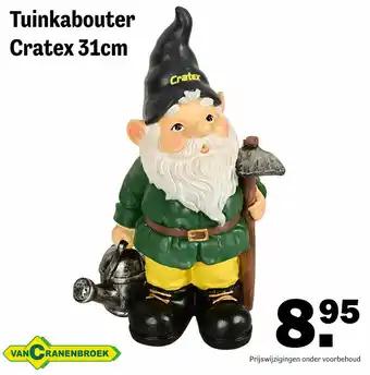 Van Cranenbroek Tuinkabouter Cratex aanbieding