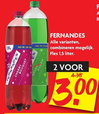 Dekamarkt Fernandes 1.5L aanbieding