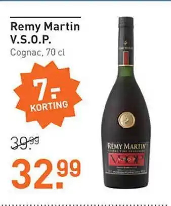 Gall & Gall Remy Martin V.S.O.P. Cognac 7.- Korting aanbieding