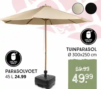 Xenos Tuinparasol aanbieding