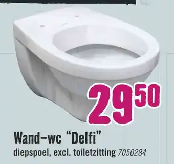 Hornbach Wand-wc "Delfi" aanbieding