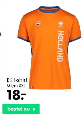 HEMA EK t-shirt aanbieding