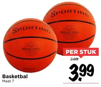 Vomar Voordeelmarkt Basketbal aanbieding