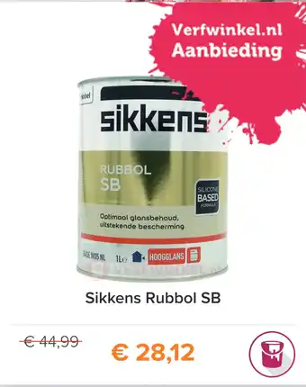 Verfwinkel.nl Sikkens rubbol sb aanbieding