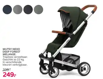 Prenatal Mutsy nexo deep forest melange aanbieding