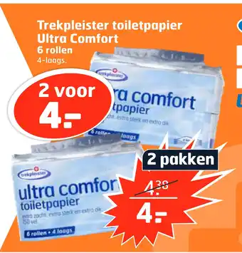 Trekpleister Trekpleister toiletpapier ultra comfort aanbieding